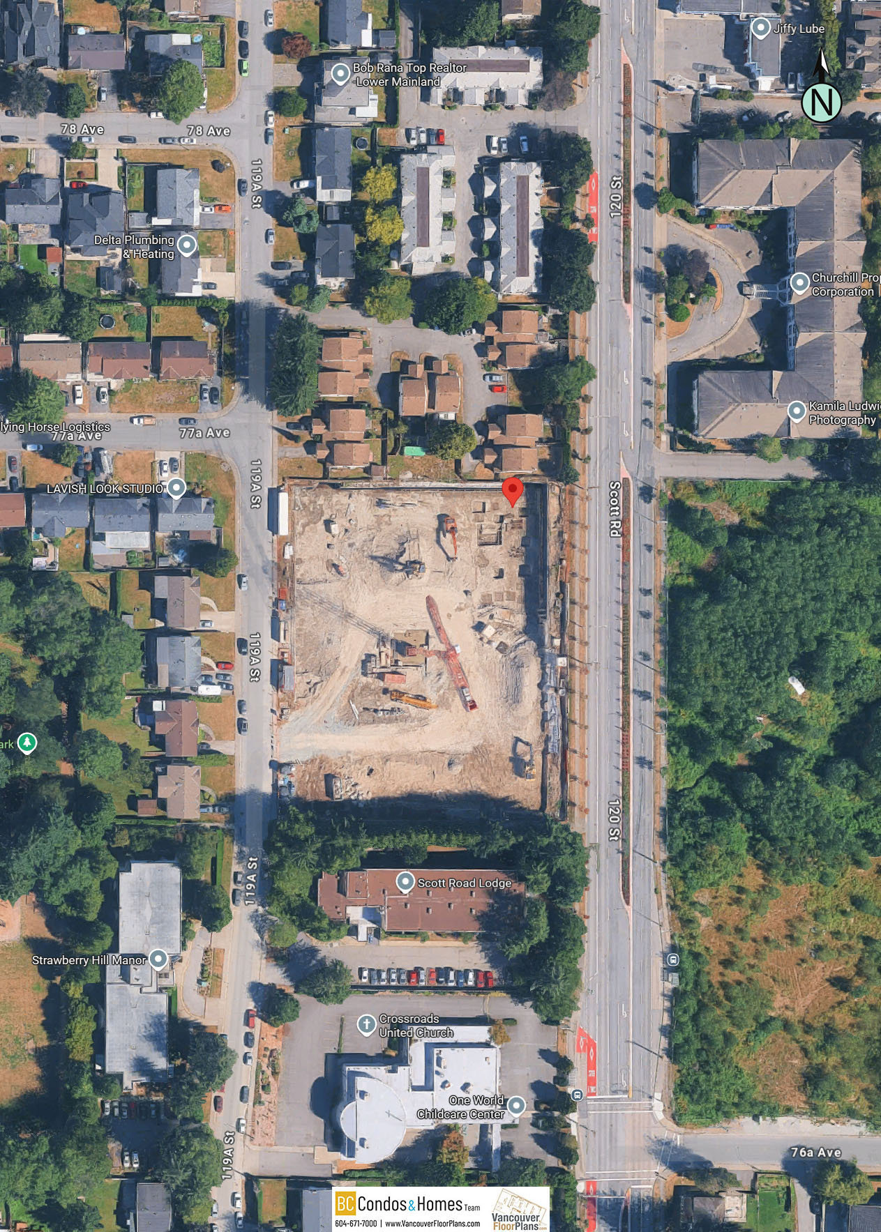 Scott + 77 by Realco Properties location map 3