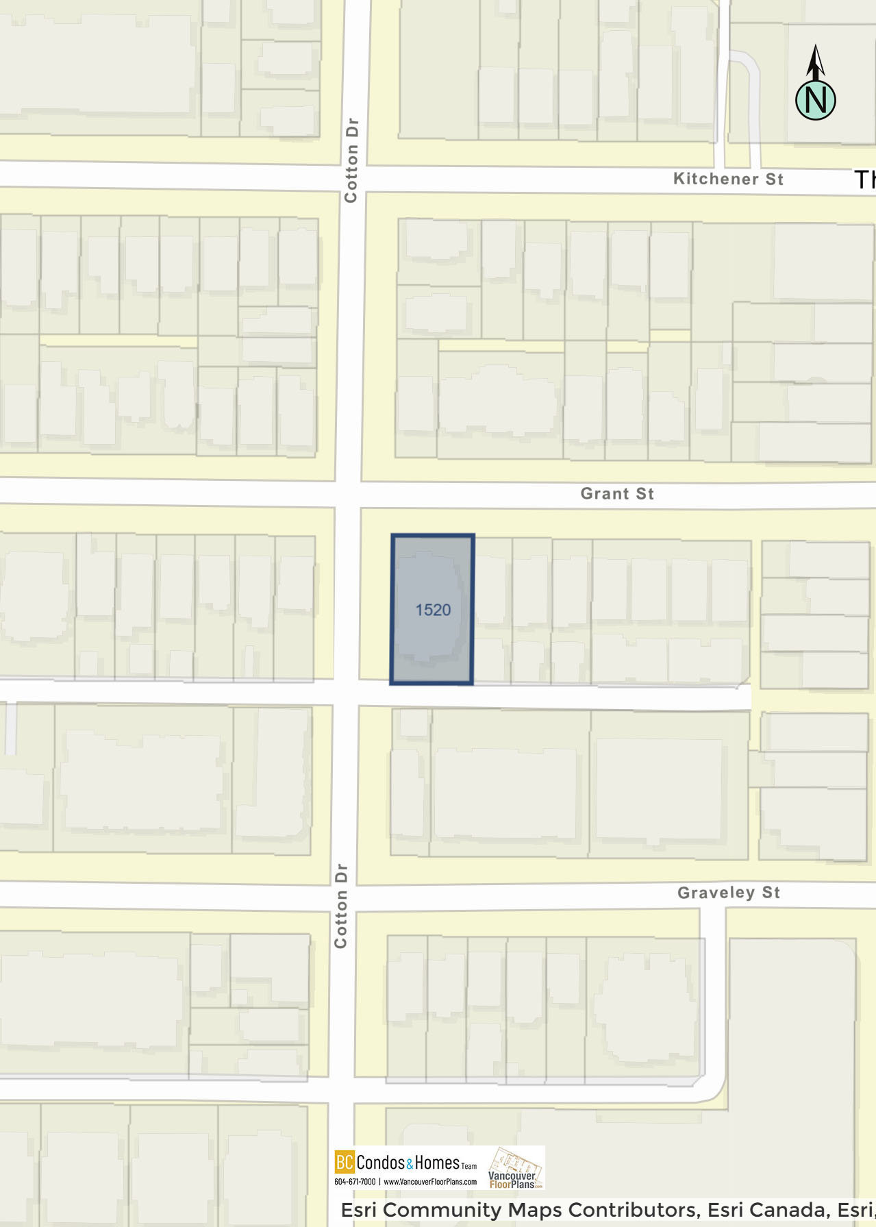 Grantview Place location map 1