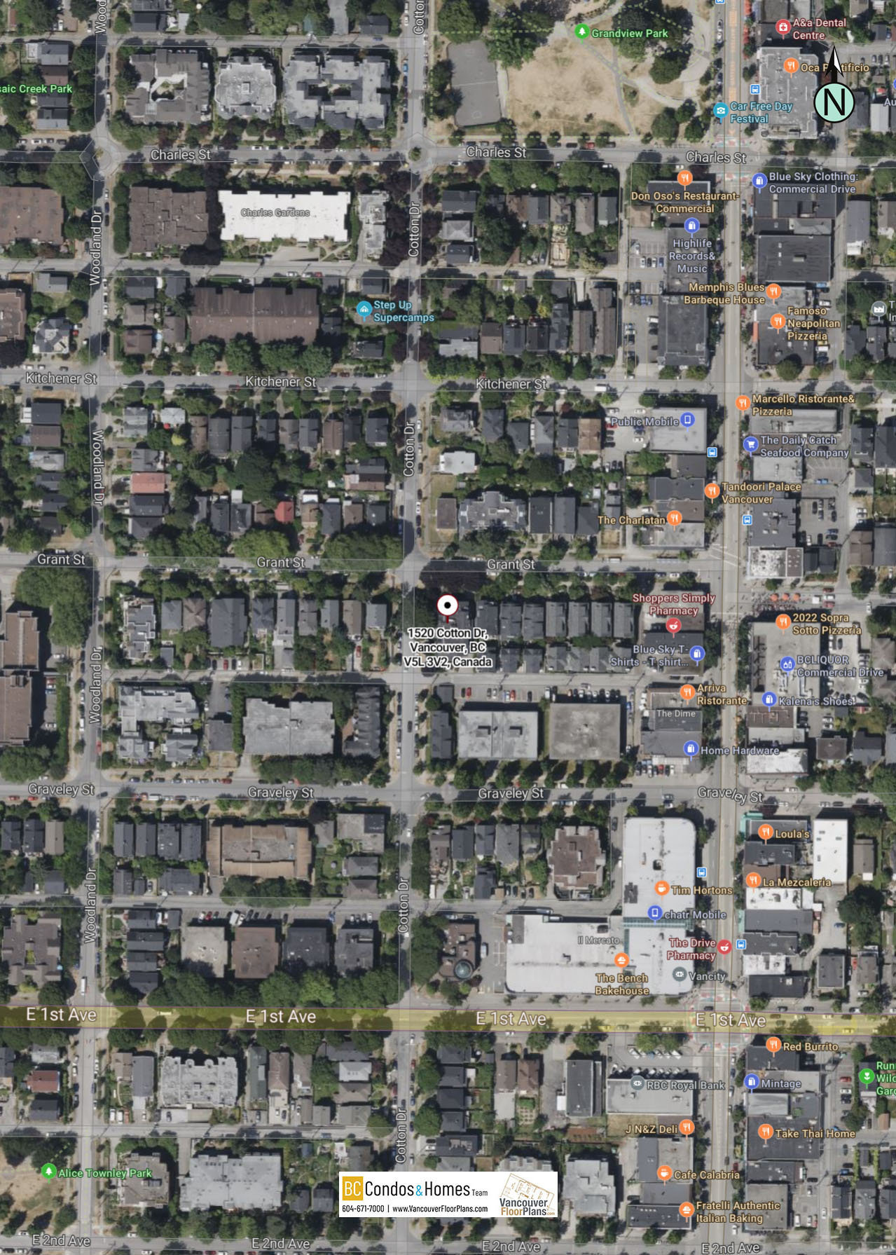 Grantview Place location map 4
