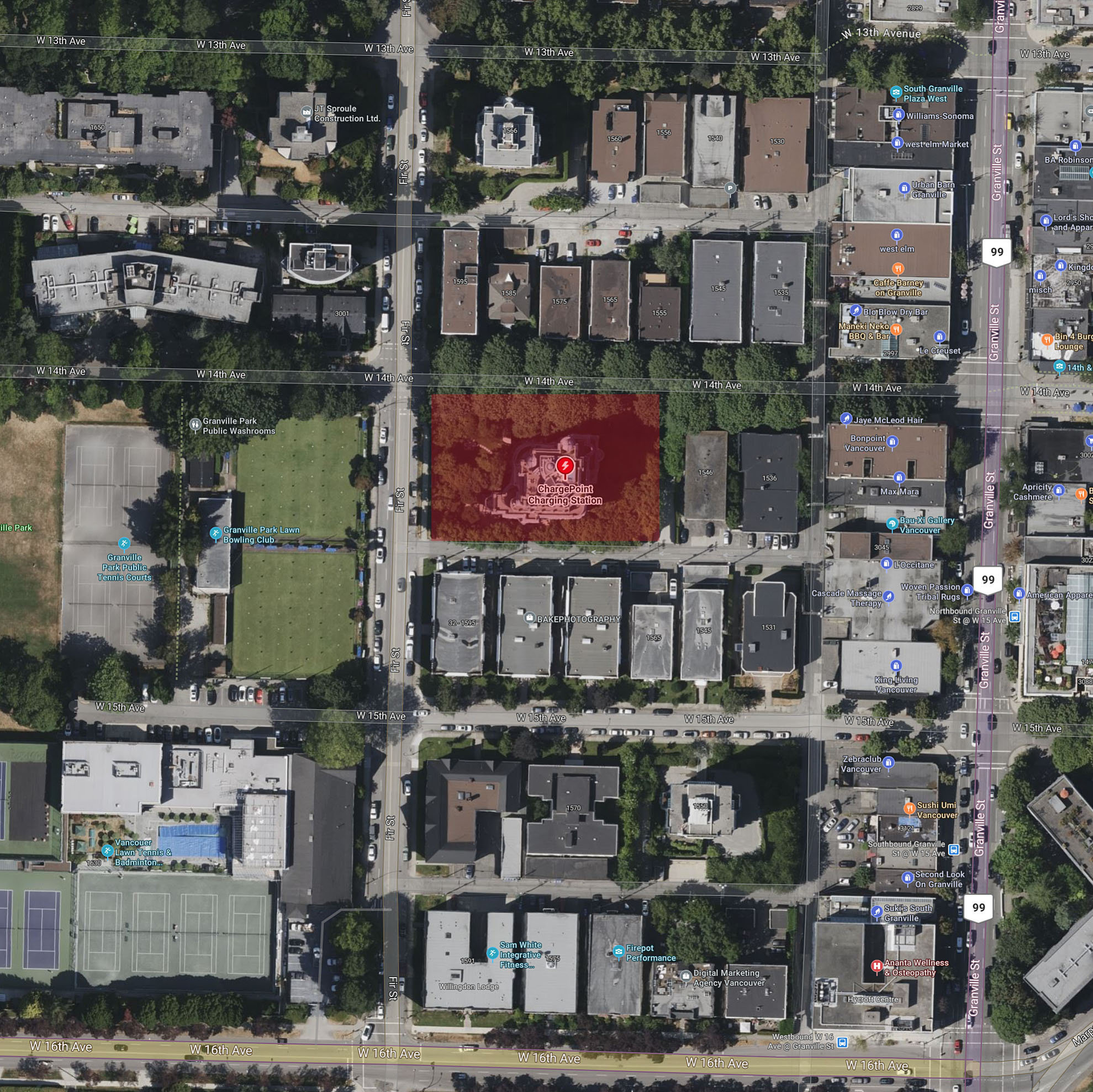 The Kingswood - Shaughnessy location map 4