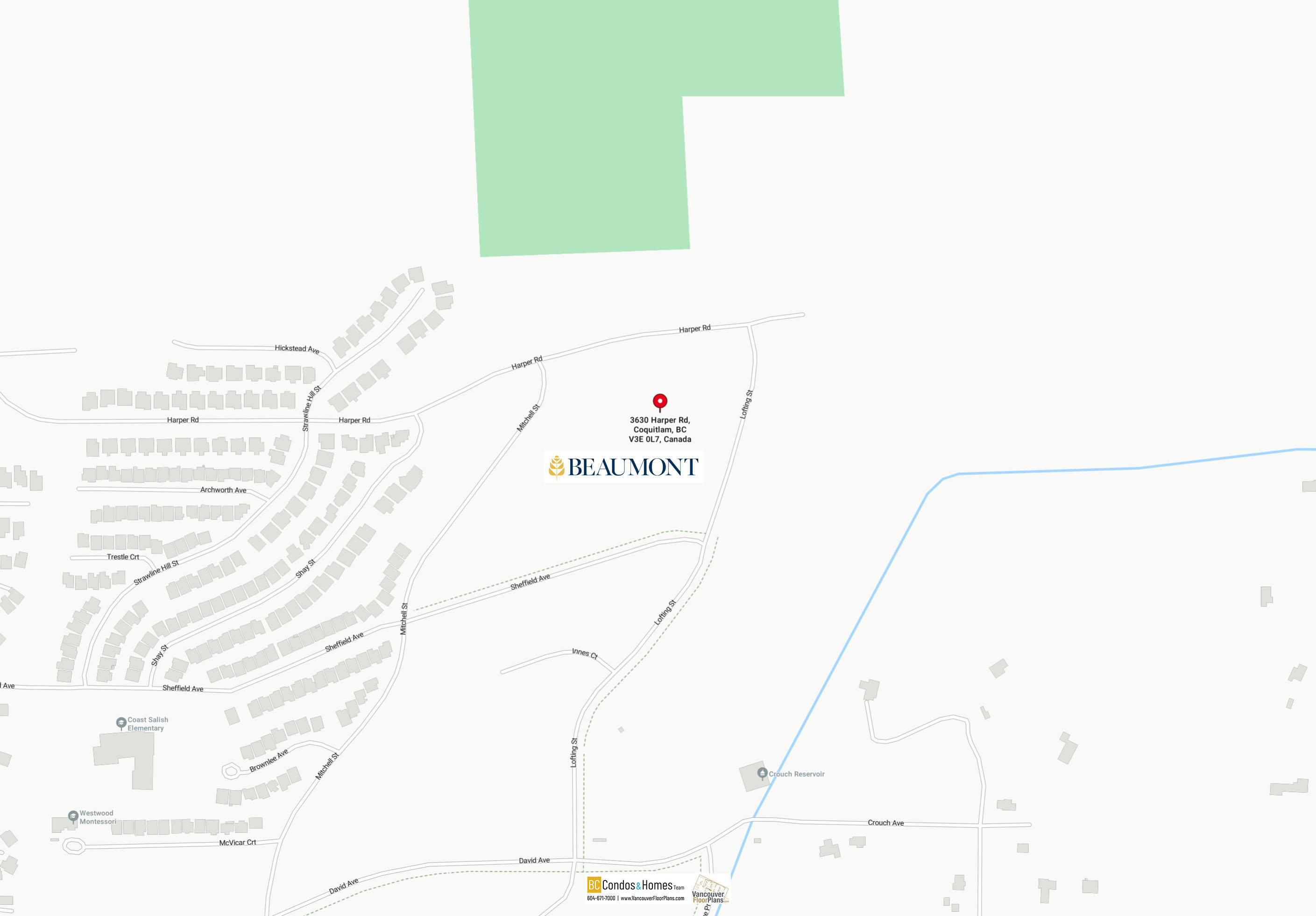 Beaumont by Polygon location map 3
