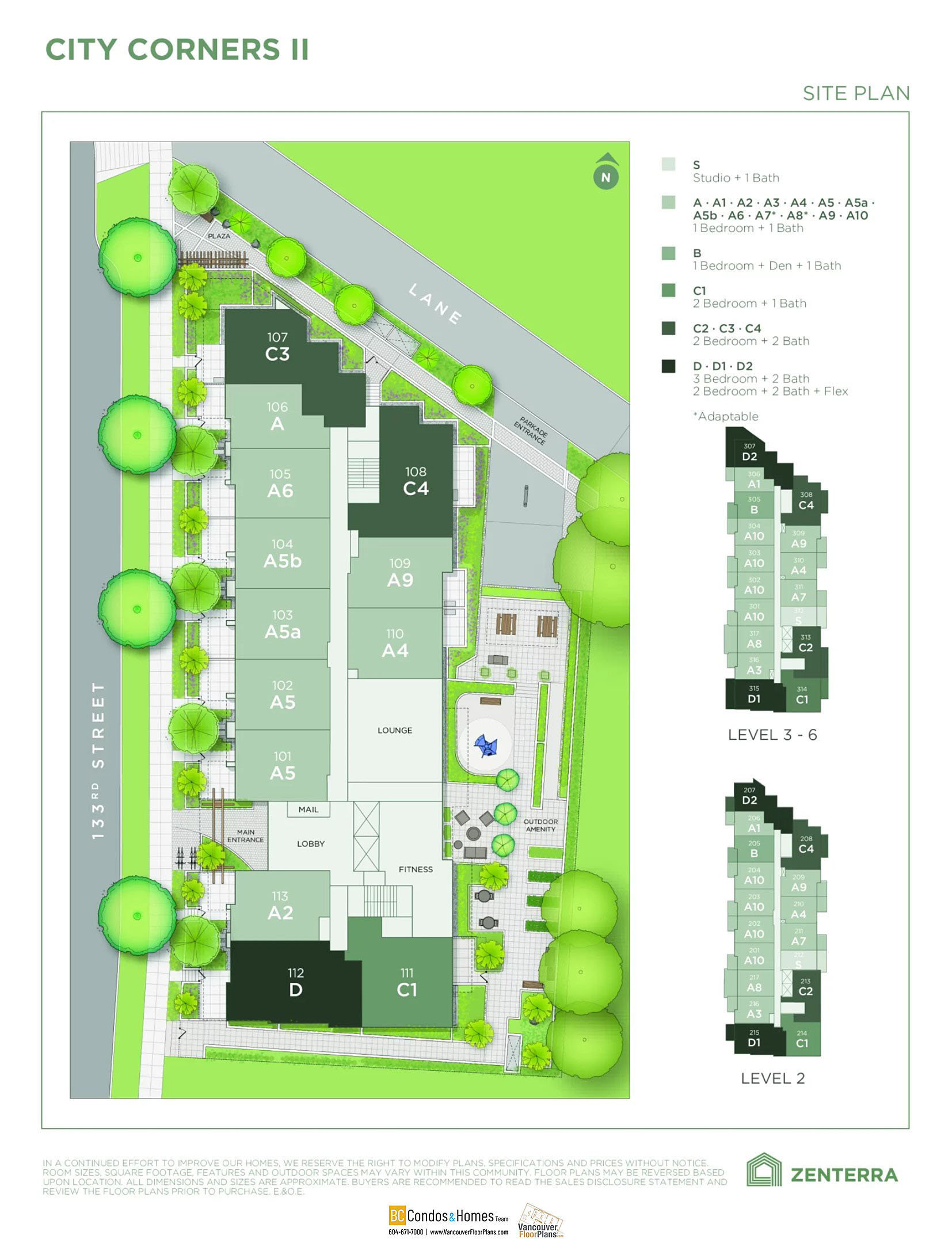 City Corners by Zenterra Developments location map 2