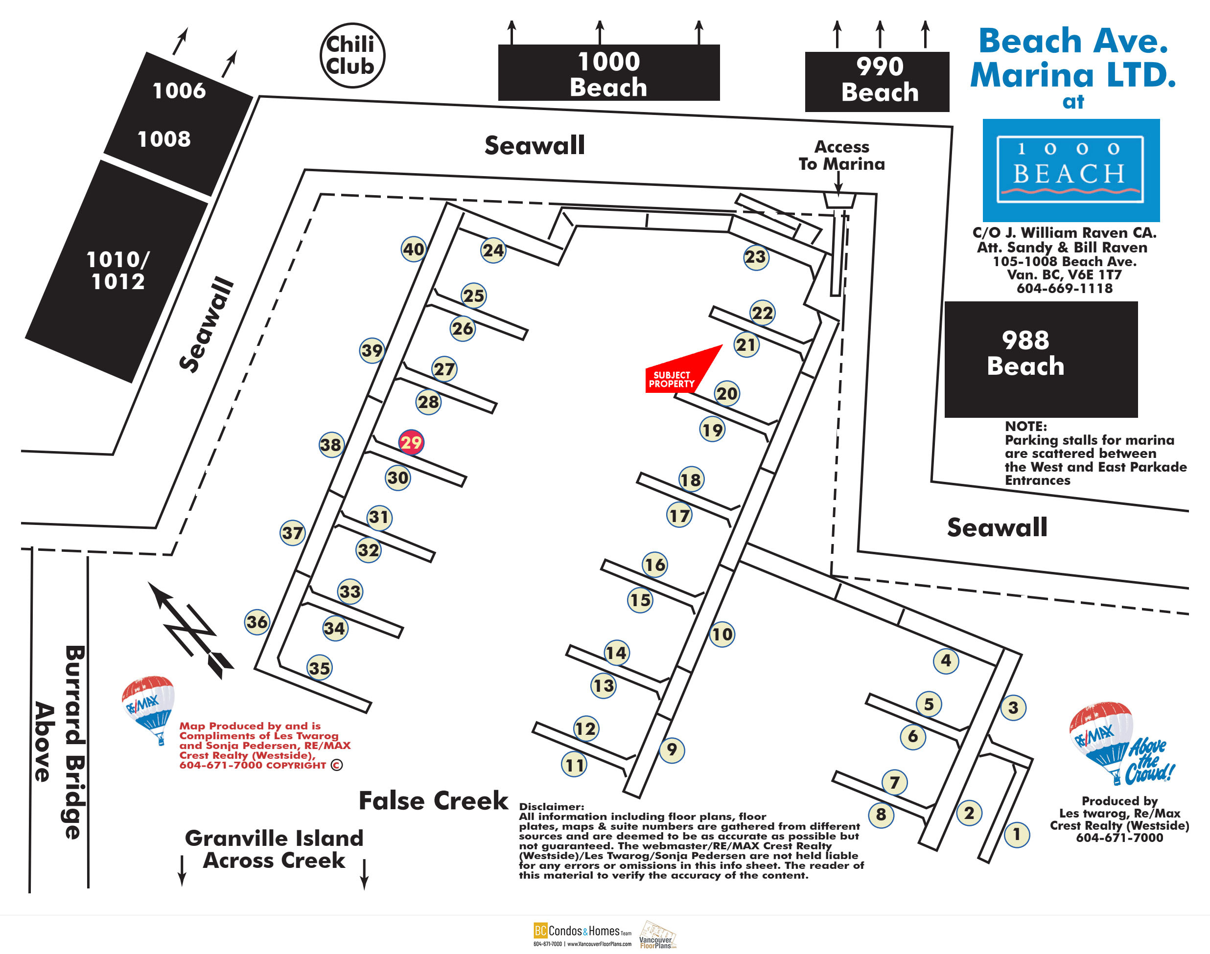 The Villas At 1000 Beach location map 3