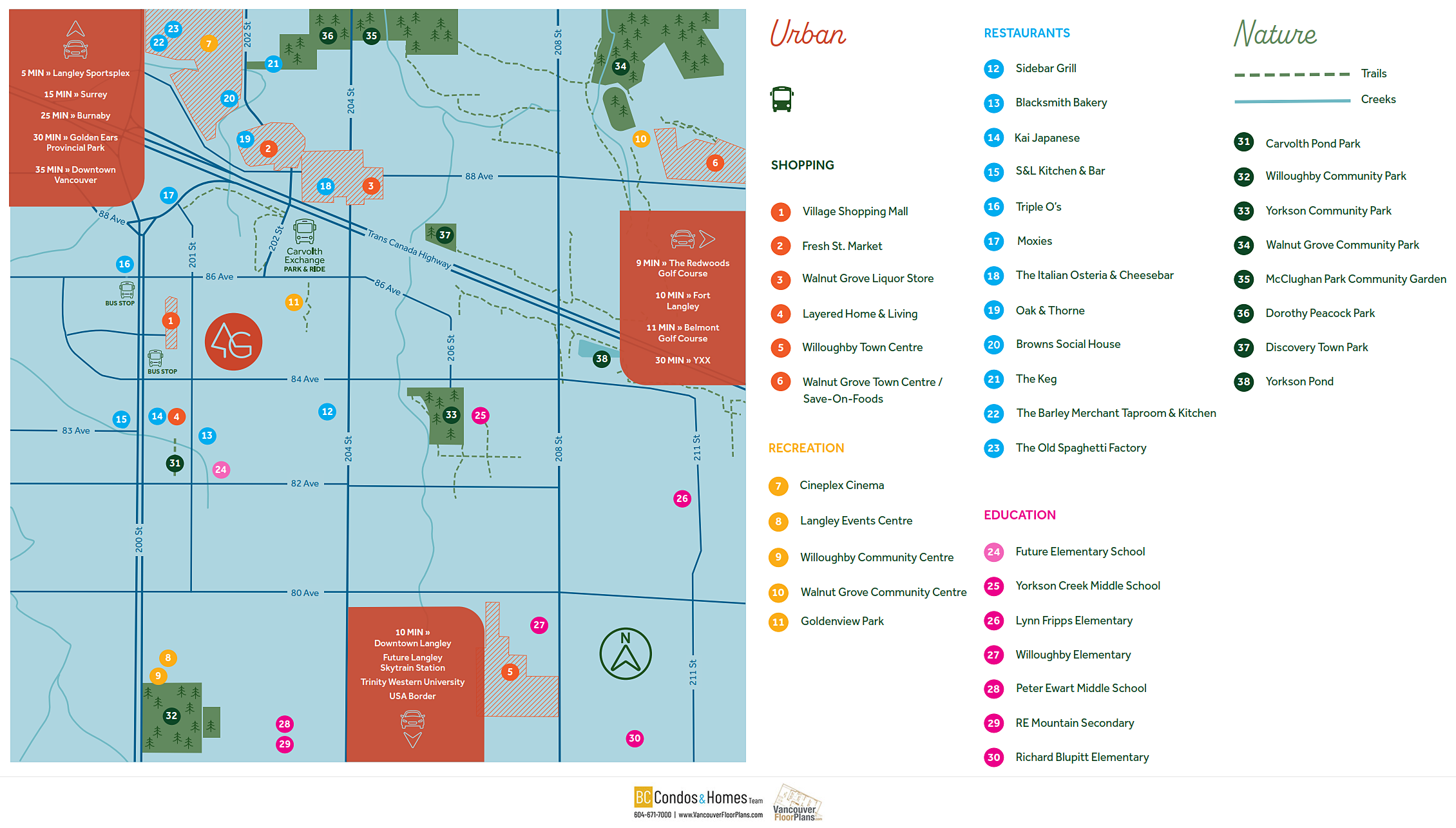 Azure Grove location map 1