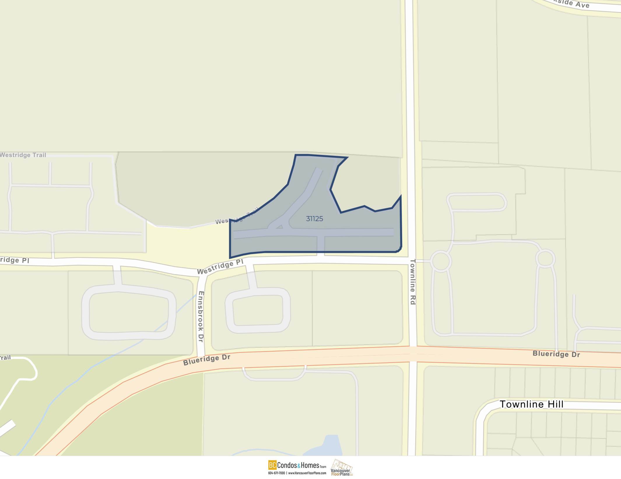 Kinfield at Westerleigh location map 2
